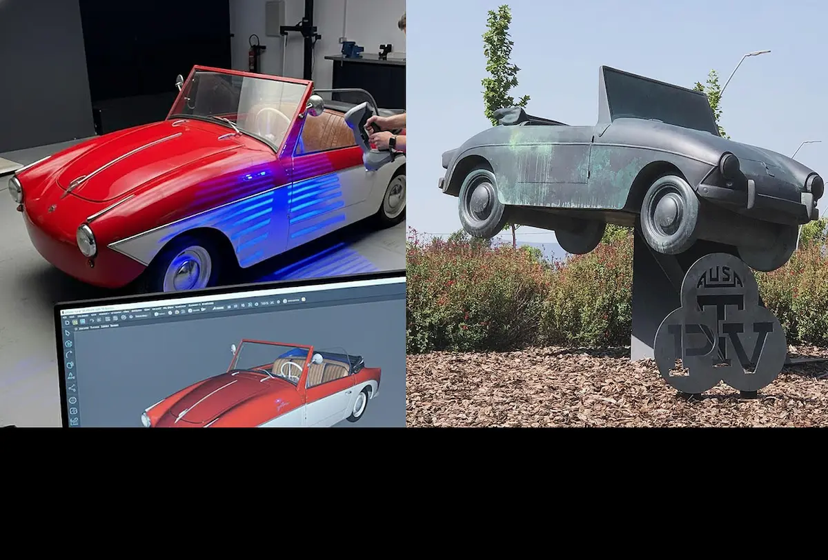 Escaneado 3D Coche PTV